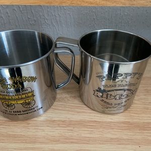 Tin mugs